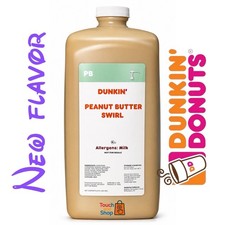 Dunkin Peanut Butter Swirl 64FL OZ NO Pump. BUY 2 GET 10 % DISCOUNT & 1 PUMP picture