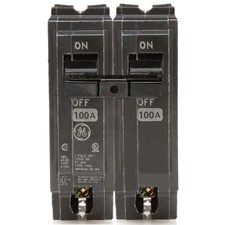 GE ABB THQL21100 100 Amp Circuit Breaker | 100 A, 2 Pole, 120/240 V picture
