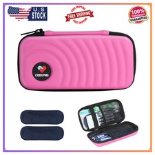 CDBXPRG Insulin Cooler Travel Case, 2 Ice Pack TSA Approved Pink picture