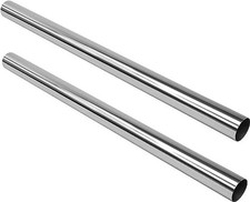 Universal 5'' Custom Exhaust Straight Pipe Stainless Steel T304 5 Inch 2PCS picture