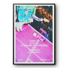 Turnstile Poster Tampa FL England Brothers Park 2026 Concert Tour picture