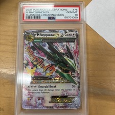 PSA 10 M Rayquaza EX 76/108 Pokemon Celebrations Classic Collection picture