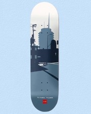 RARE Chocolate Skateboard Deck Richard Mulder OG City Series NOS 2001 Vintage picture