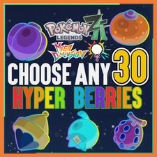 Pokemon Legends ZA Hyper Berry🔥Choose Any 30 Hyper Berries🔥 Mega Dimension DLC picture