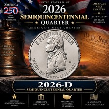 2026-D US Constitution Quarter Coin James Madison Uncirculated Collectible picture