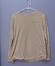 Hollister California Long Sleeve T-Shirt in Light Pink, Size M picture