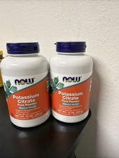 2x Now Foods Potassium Cirate 12oz/340g Exp:1/27 picture