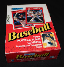 1990 Donruss Baseball Factory Sealed Unopened Wax Box 36 Packs picture