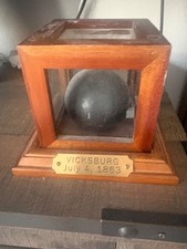 civil war cannon ball. Vicksburg 1863 picture