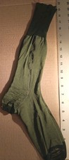 VINTAGE FRENCH MADE Expressly 4 A.SULKA & CO LISLE STRIPE SOCK 20