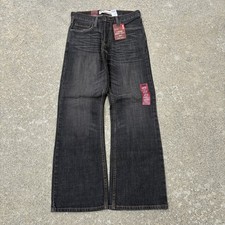 VTG Levi’s 567 Loose Boot Cut Black Jeans Men’s 30x32 DEADSTOCK picture