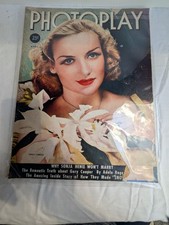 PHOTOPLAY Magazine April 1938 Carole Lombard Cover Vintage Hollywood Stars picture