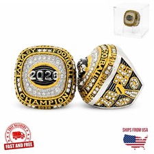 2026 Fantasy Football Championship Ring Trophy  Champion Winner + Display Case picture