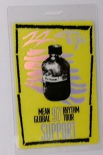 Vintage Genuine ZZ Top Rhythmeen Tour 1997 Laminated Backstage Pass  SUPPORT picture
