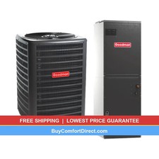 Goodman 2.5 Ton 13.4 SEER2 AC System with Air Handler Multi-Position GLXS3BN3010 picture