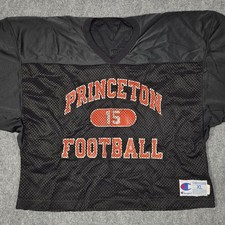Vintage Princeton University Tigers Mesh Football Jersey Size XL Champion USA picture