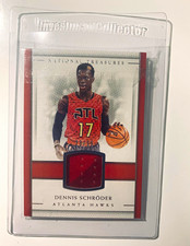 Panini 2016-17 National Treasures 2xLot Dennis Schroeder Hawks #26 /99 + #13 /99 picture