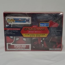 Spider-Man Homecoming Limited Edition Funko Pop Gift Box 259 Blu-ray DVD Walmart picture