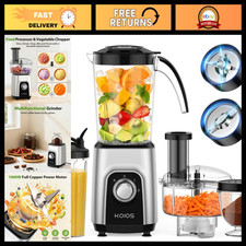 4-in-1 High-Power Blender & Food Processor Combo, 1000W, Dishwasher Safe, Versat picture