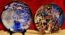 ArtAffects Peter Pan Limited Edition Collector Plates Never Land & The Encounter picture