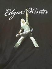 Edgar Winter World Tour 1 Side Shirt Black Music Unisex S-5XL 1P0317 picture