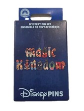 NWT 2026 Magic Kingdom Mystery Letters Pin Box | 2 Random Pins Per Box picture