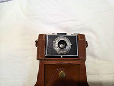 Vintage Kodak Flash Bantam 48mm Folding Camera with Original Kodak Field Case picture