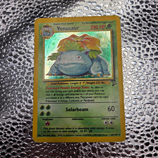 Wizards of the Coast Venusaur 018/130 Base Set 2 Holo Rare 100 HP Eng 2000 picture