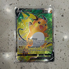 The Pokemon Company Raichu V (Full Art) 158/172 Swsh09 Holo Ultra Rare picture