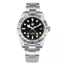 SAN MARTIN GMT AUTOMATIC 39MM DIVER WATCH SN0054-G picture