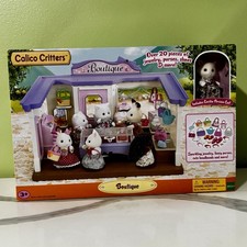 Calico Critters Boutique Set CC1720 Factory Sealed Retired 2016- RARE- HTF- NIB picture