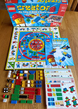 Vintage 1999 LEGO CREATOR The Race To Build It Board Game by RoseArt picture