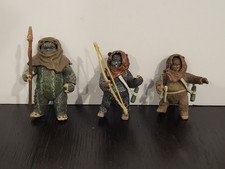 Teebo 2002 Saga Romba Graak 30th Anniversary Ewok X3 Lot STAR WARS LOOSE S25 picture