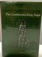 VTG The Leatherstocking Saga-James Fenimore Cooper-5 BOOKS IN ONE -HB -1966-Gift picture