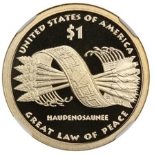 2010-S  DCAM GEM Proof Sacagawea Native American $1 Coin  ⭐️Beautiful⭐️ picture