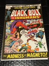 Amazing Adventures #9 featuring Black Bolt and The Inhumans Magneto picture