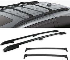 4Pcs Roof Rack Side Rails & Cross Bars for Honda Odyssey 2018-2026 Luggage Black picture