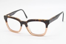 L.A.M.B. LAMB LA043 HAVANA GOLD BROWN AUTHENTIC EYEGLASSES 53-18 picture