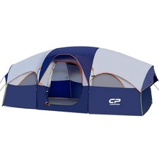 8 Person Camping Tent, Room Divider, Rainfly, Weather Resistant | Family Tent picture