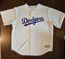 Majestic Los Angeles Dodgers White Home Jersey, Size 2XL picture