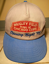 Vintage 1992 Chicago Cubs Wrigley Field Opening Night Hat Florsheim Giveaway  picture