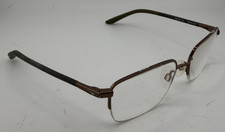 NIKE EYEGLASSES FRAMES ONLY NIKE 4300 212 FLEXON BRIDGE GREEN 1/2 RIM 54-18-140 picture