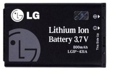 NEW OEM LG LGIP-431A UX220 CB360 CE110 CP150 220C G100 NITE LG230 BATTERY picture