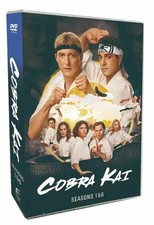 Cobra Kai: The Complete Series Seasons 1-6 (Part 1-3) DVD 14-Disc Box Set picture