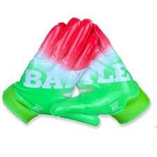 Battle Sports Gradient Doom Ultra Stick Football Gloves for Players Youth Adult picture