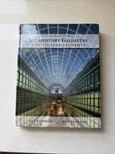 Elementary Geometry for College Students Textbook Alexander Daniel C.Koeberlein picture