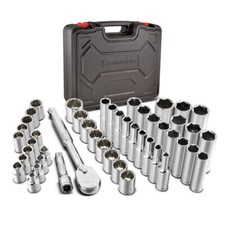 Powerbuilt 47 Piece 3/8 Inch Drive SAE & Metric Mechanic's Tool Set - 642451 picture