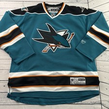 Reebok San Jose Sharks NHL Hockey Jersey Men's XL picture
