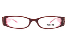 Versus by Versace Petite Eyeglasses Frames MOD.8051 563 Burgundy Pink 49-16-135 picture