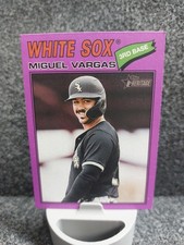 2026 Topps Heritage #61 Miguel Vargas Light Purple picture